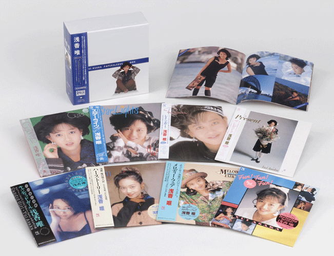 紙ジャケットCD ＆ BOX発売！ ワーナー直販サイトでもBOXを取り扱い中