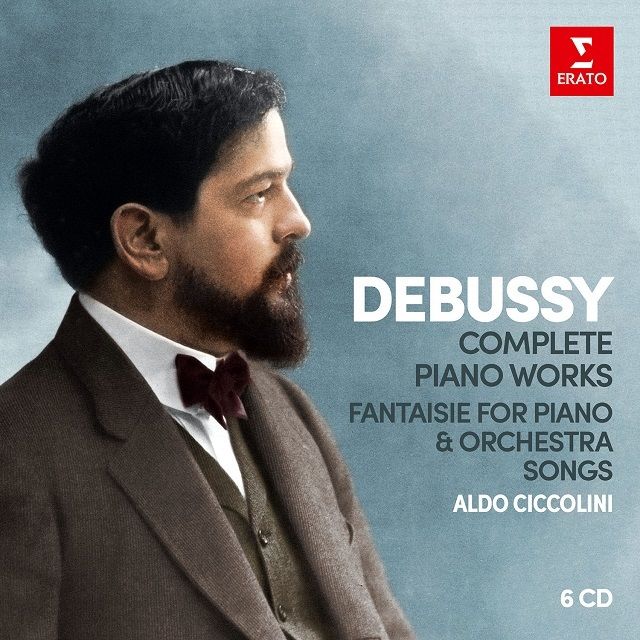 ドビュッシーピアノ作品全集　アルド ・ チッコリーニ　CD５枚組 アルド・チッコリーニ / Aldo Ciccolini「ドビュッシー:ピアノ作品全集