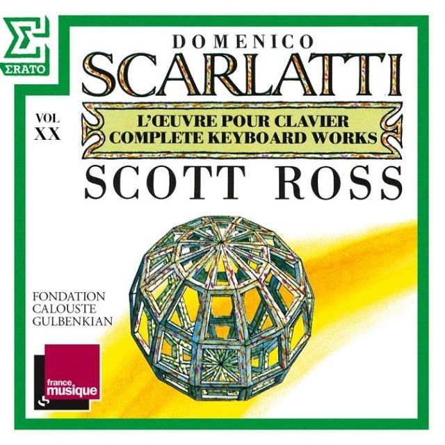 スカルラッティ COMPLETE KEYBOARD WORKS スコットロス スコット・ロス / Scott Ross「D.スカルラッティ：ソナタ全集（Vol.20