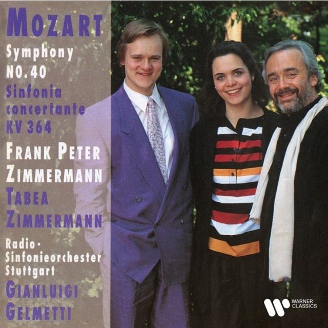 モーツァルト：ヴァイオリンとヴィオラのための協奏交響曲、交響曲第40番