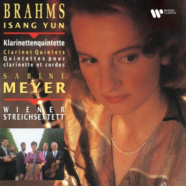 ブラームス、イサン・ユン:クラリネット五重奏曲