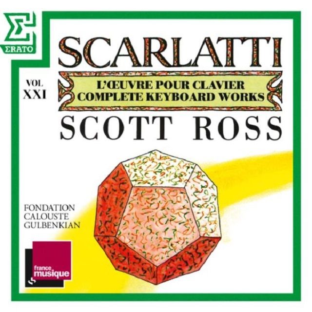 スコット・ロス / Scott Ross「D.スカルラッティ:ソナタ全集（Vol.21
