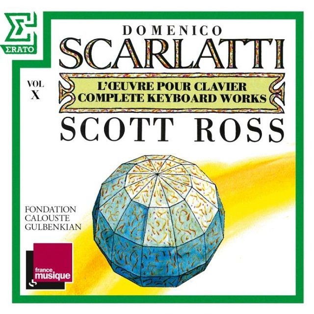 スコット・ロス / Scott Ross「D.スカルラッティ:ソナタ全集(Vol.10