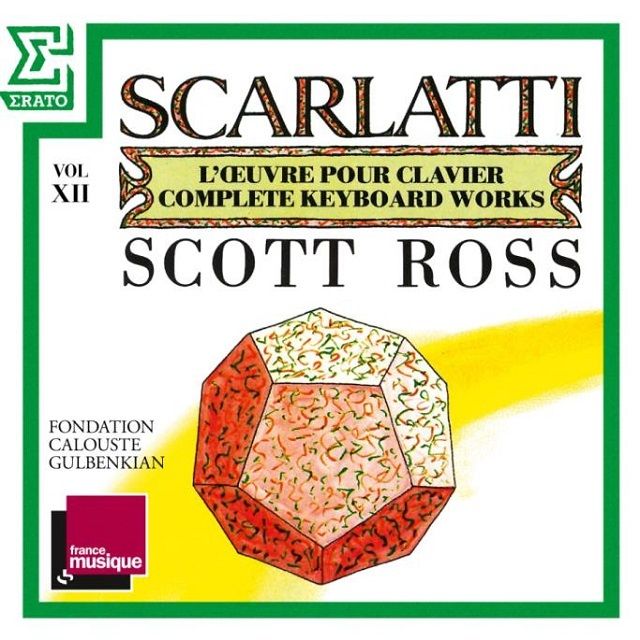 スコット・ロス / Scott Ross「D.スカルラッティ：ソナタ全集（Vol.12