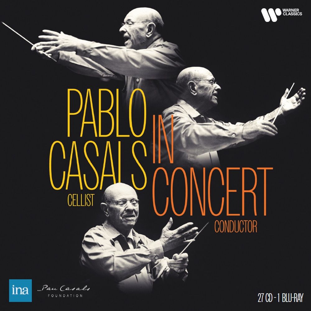 パブロ・カザルス・イン・コンサート チェリスト&コンダクター(27CD+1Blu-ray) / Pablo Casals in Concert, Cellist & Conductor (27CD+1Blu-ray) のジャケット写真