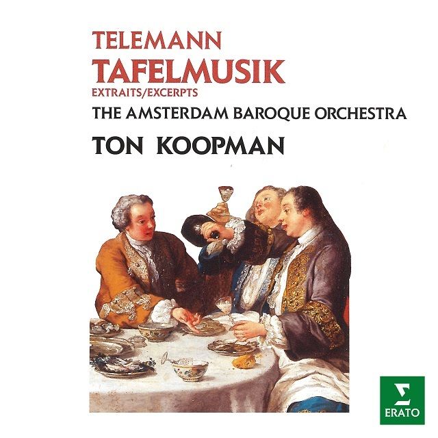 トン・コープマン / Ton Koopman「テレマン:ターフェルムジーク（抜粋