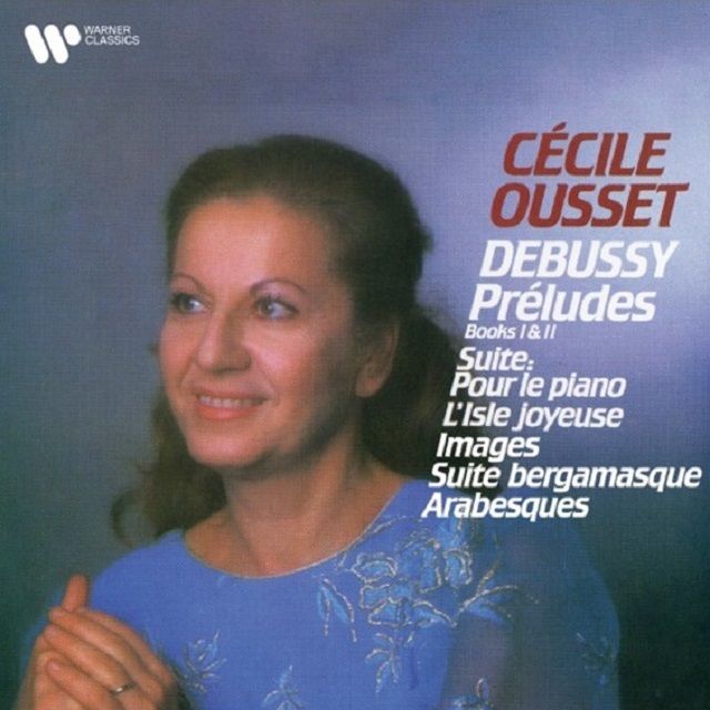 セシル・ウーセ / Cecile Ousset「ドビュッシー:前奏曲集、ピアノの