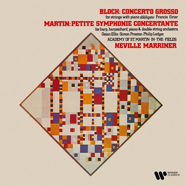 ブロッホ:コンチェルト・グロッソ、マルタン:小協奏交響曲