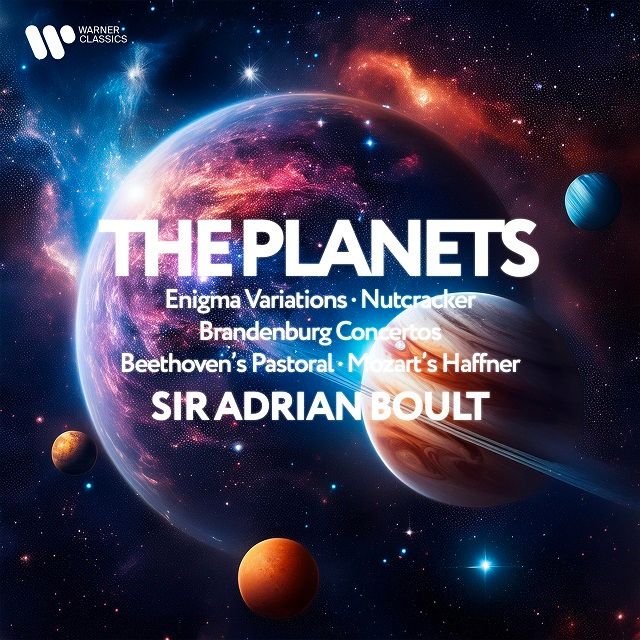 惑星 - エニグマ変奏曲、くるみ割り人形、ブランデンブルク協奏曲、ベートーヴェンの田園、モーツァルトのハフナー