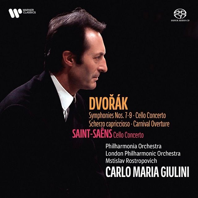 ドヴォルザーク：交響曲第7-9番、チェロ協奏曲、サン＝サーンス：チェロ協奏曲（4 SACDハイブリッド：日本語解説書付）