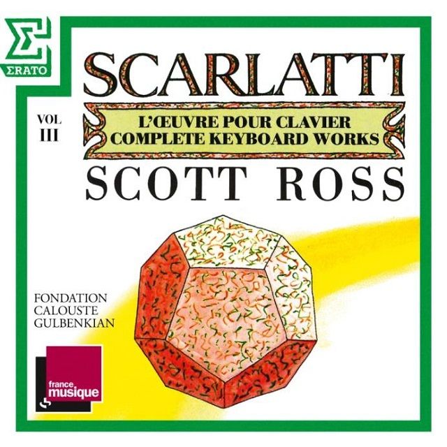 スコット・ロス / Scott Ross「D.スカルラッティ：ソナタ全集（Vol.3