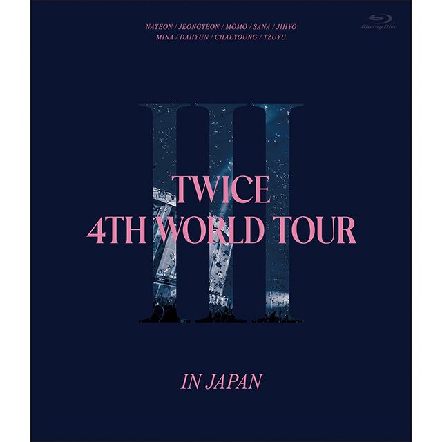 TWICE「TWICE 4TH WORLD TOUR 'III' IN JAPAN（通常盤 Blu-ray
