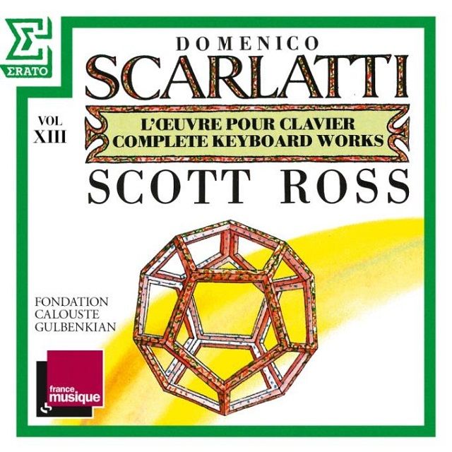 スコット・ロス / Scott Ross「D.スカルラッティ:ソナタ全集(Vol.13