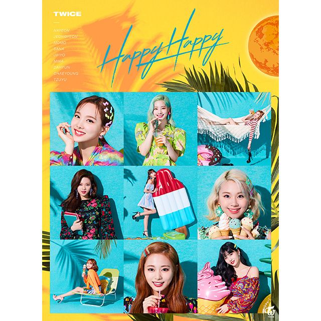 TWICE「HAPPY HAPPY(初回限定盤B)」 | Warner Music Japan
