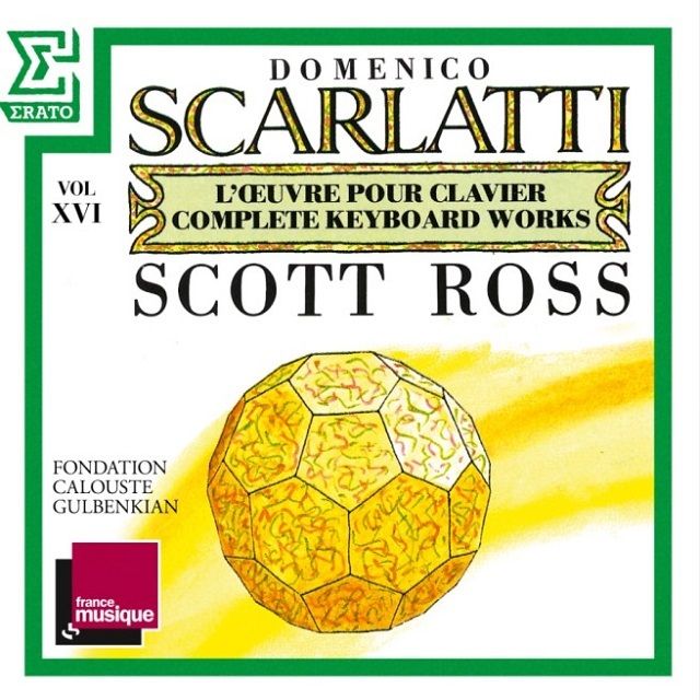 スコット・ロス / Scott Ross「D.スカルラッティ：ソナタ全集（Vol.16
