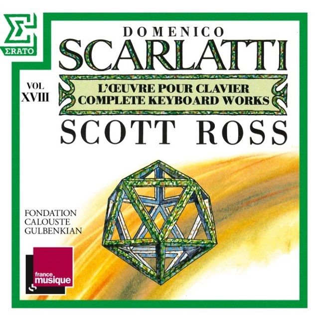 スコット・ロス / Scott Ross「D.スカルラッティ：ソナタ全集（Vol.18