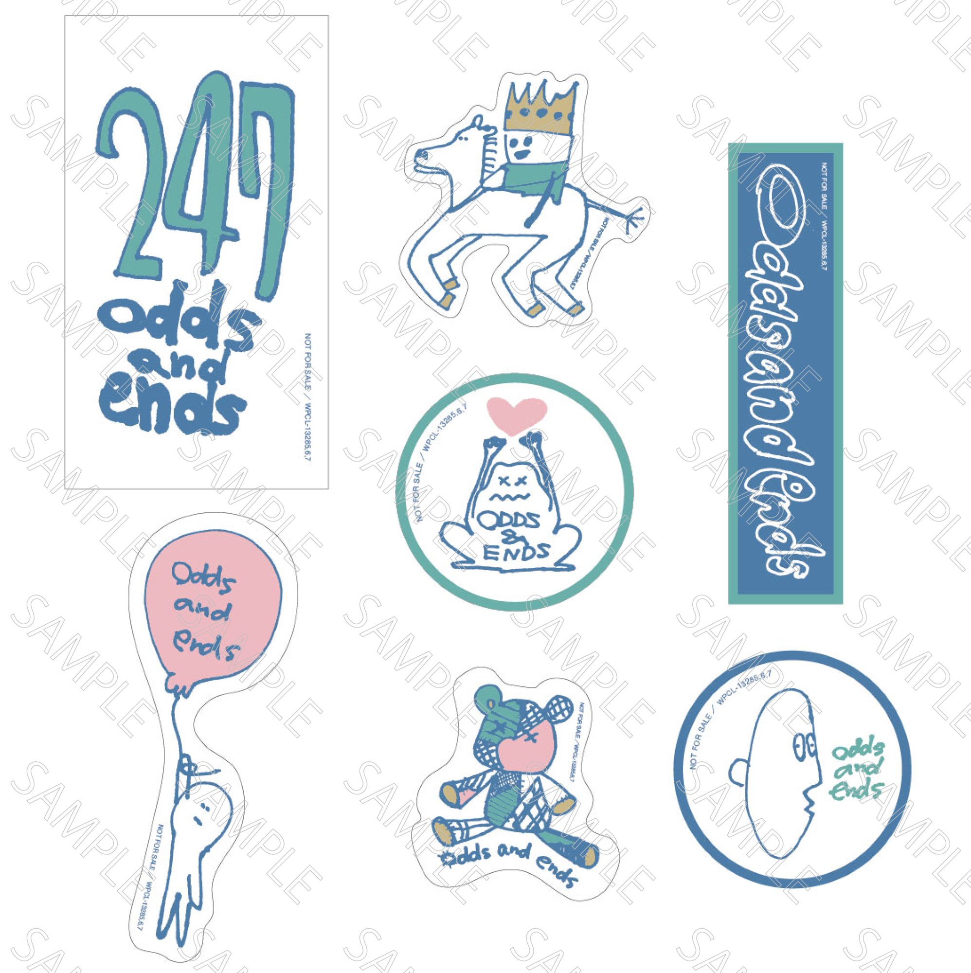 にしな odds and ends 新品 初回特典にしな手書き手書きステッカー付 odds and ends」初回プレス封入ステッカー絵柄公開 | にしな | Warner