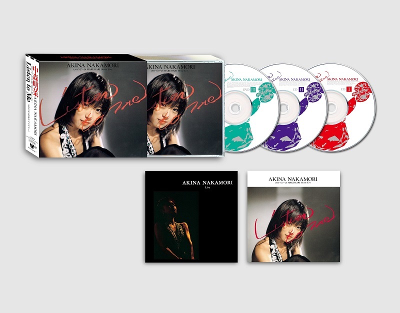 世界初！中森明菜の幕張ライヴ・アルバム『Listen to Me』に収録される