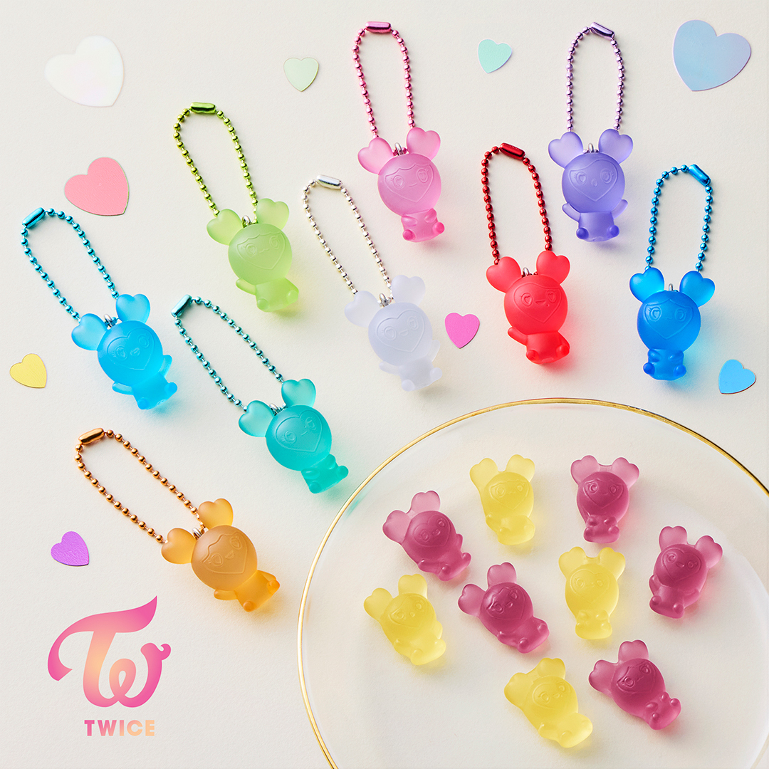 TWICEの公式キャラクター、TWICE LOVELYSから「TWICE LOVELYSグミ