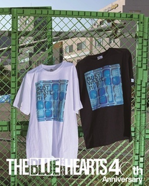THEBLUEHEARTS  30周年記念　カセット　Tシャツ　ブルーハーツ 公式ジャケットデザインTシャツ』&『アルバムカセットテープ』の5／20