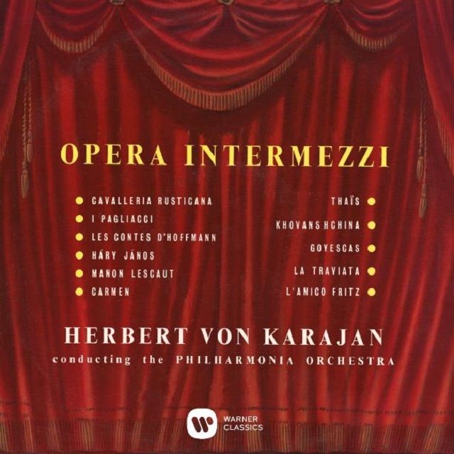 ヘルベルト・フォン・カラヤン / Herbert von Karajan「オペラ間奏曲集