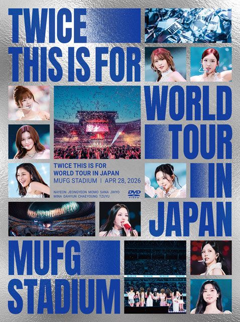 TWICE <THIS IS FOR> WORLD TOUR IN JAPAN MUFG STADIUM【初回限定盤DVD】 のジャケット画像