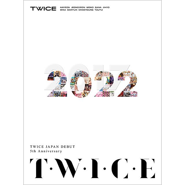 TWICE JAPAN DEBUT 5th Anniversary『T・W・I・C・E』【初回限定盤 Blu-ray(2枚組)】