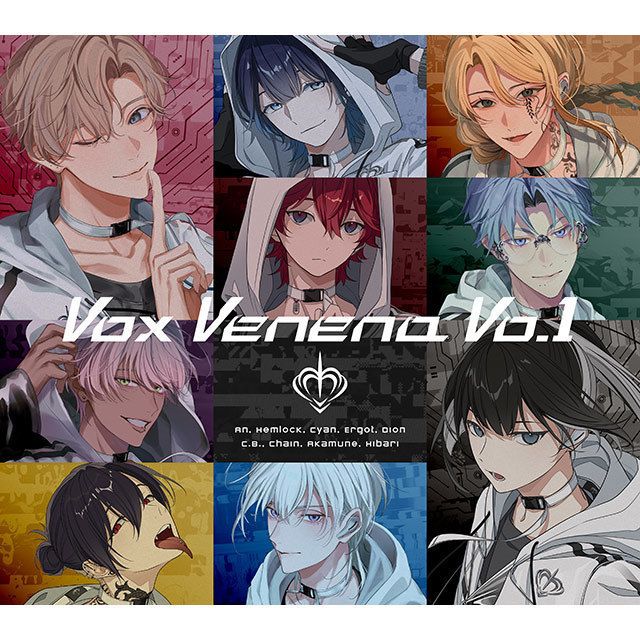 Toxic-a-Holic Character Song Album「Vox Venena Vo.1」(初回限定盤)