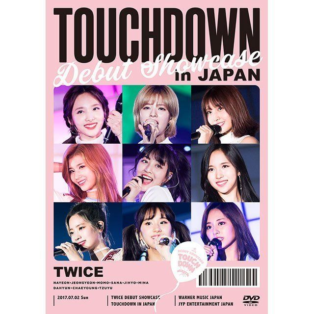 TWICE DEBUT SHOWCASE “Touchdown in JAPAN”(ONCE JAPAN限定盤)