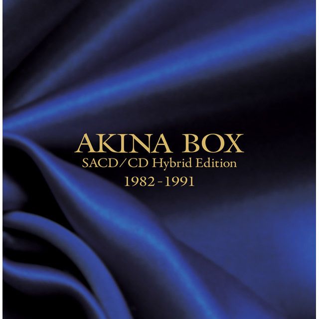 中森明菜「AKINA BOX - SACD/CD Hybrid Edition (紙ジャケット SACD/CD