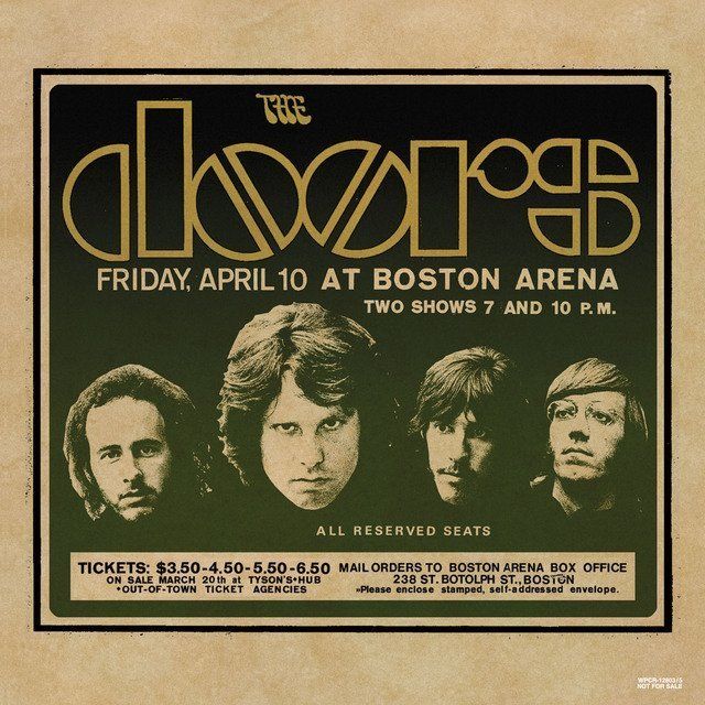 ドアーズ / The Doors「ライヴ・イン・ボストン 1970 / Live In Boston