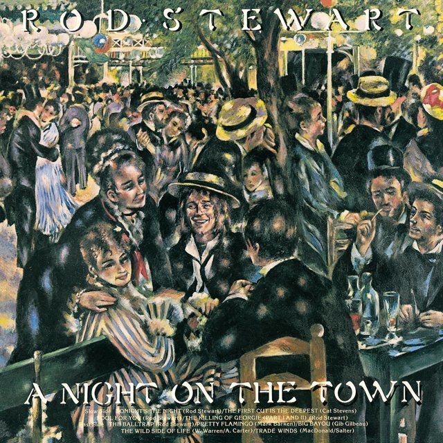 ロッド・スチュワート / Rod Stewart「ナイト・オン・ザ・タウン<紙
