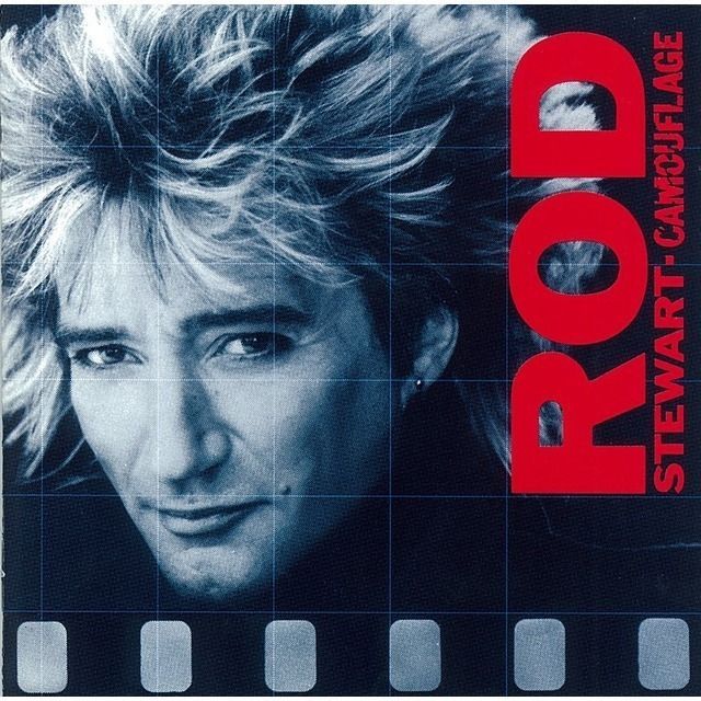 LP/ロッド・スチュワート/カムフラージュ　P-11478　帯付　h254w71 ロッド・スチュワート / Rod Stewart「カムフラージュ / CAMOUFLAGE