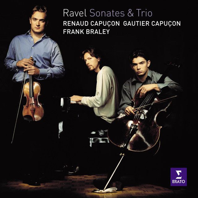 仏Erato　ラヴェル ピアノトリオ　リュセット・デカーヴ　パスキエ・トリオ ルノー・カピュソン / Renaud Capucon「ラヴェル:ピアノ三重奏曲 他