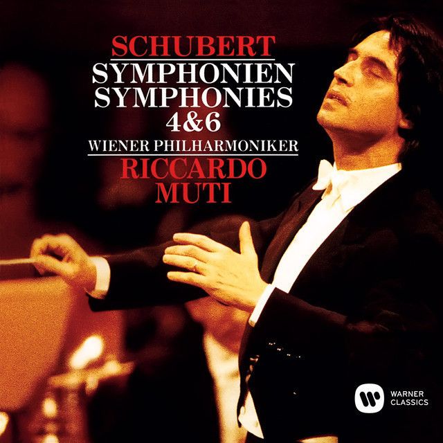 Riccardo Muti リッカルド・ムーティ 直筆サイン ポスター 1981 リッカルド・ムーティ / Riccardo Muti「シューベルト:交響曲第4番