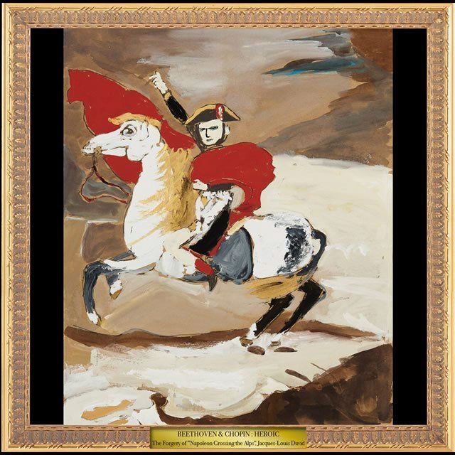 サイモン・ラトル＆ウィーン・フィルハーモニー管弦楽団 アルゲリッチ「アーブル美術館」プレゼンツ「クラシック音楽の或る棚」名曲シリーズ 9 ベートーヴェン＆ショパン「英雄