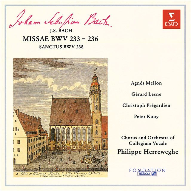 J.S.バッハ：4つのミサ曲 BWV233-236、サンクトゥス BWV238