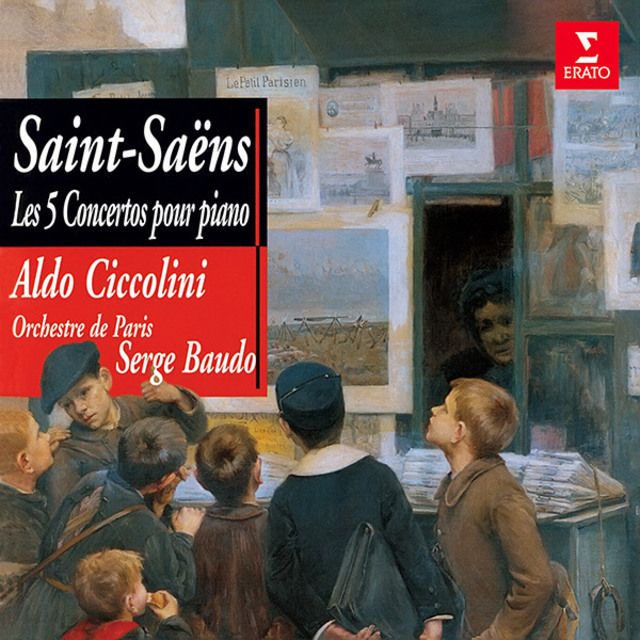 サン＝サーンス：ピアノ協奏曲第1番～第5番（クラシック・マスターズ第6回発売）