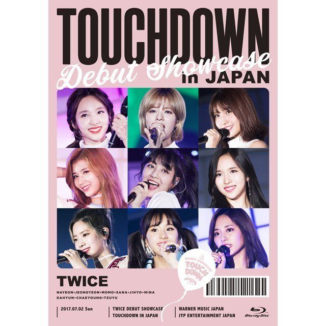 TWICE DEBUT SHOWCASE “Touchdown in JAPAN”(ONCE JAPAN限定盤)