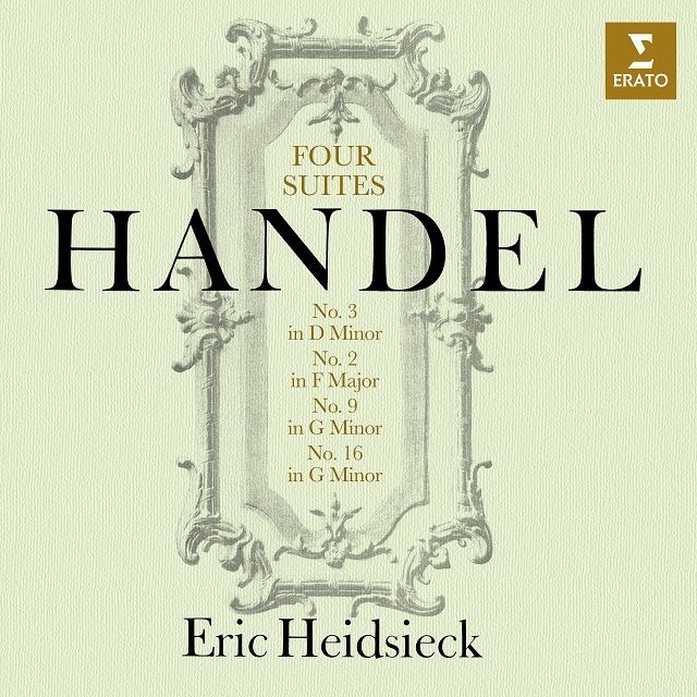 エリック・ハイドシェック / Eric Heidsieck「ヘンデル:4つの鍵盤楽器