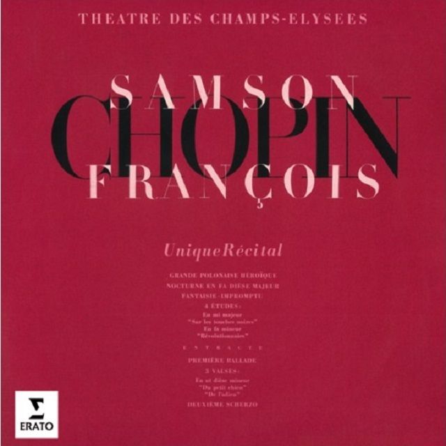 サンソン・フランソワ / Samson Francois「ショパン・リサイタル